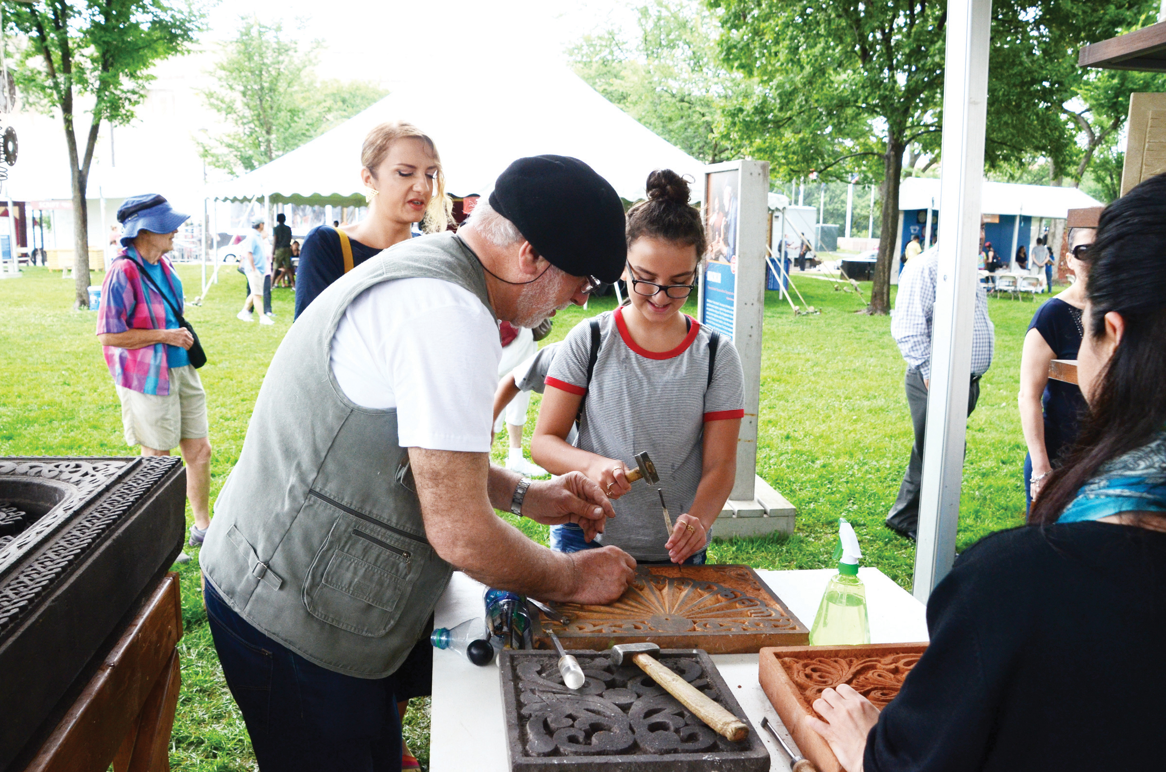 Smithsonian Folklife Festival en el National Mall en DC